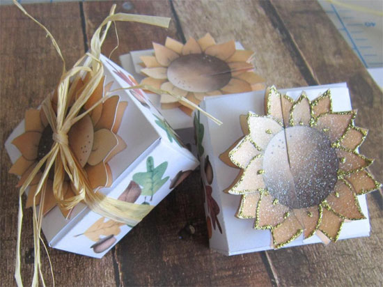 Sunflower Gift Boxes