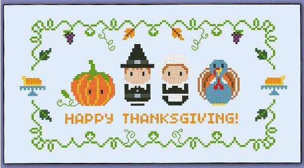 thanksgiving cross stitch