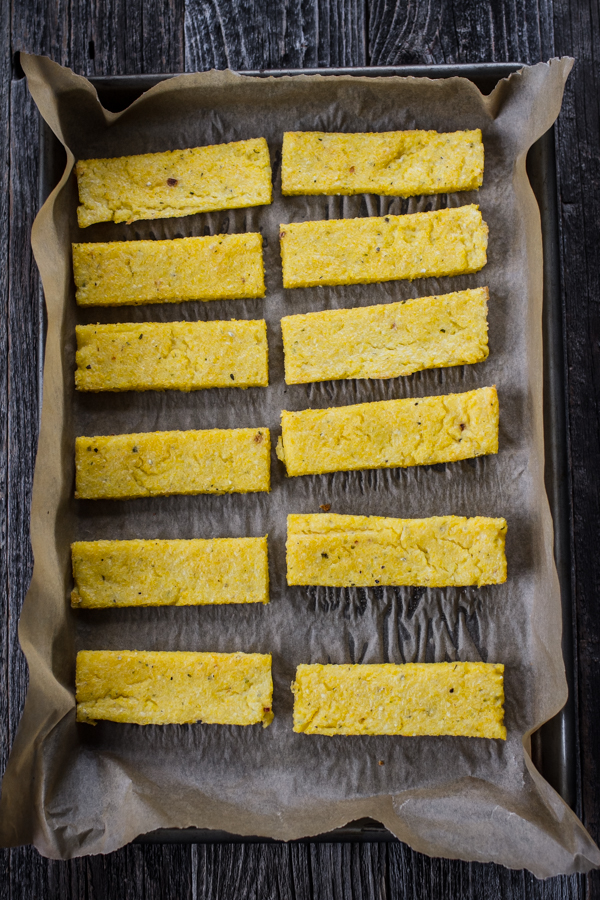 Polenta Breadsticks