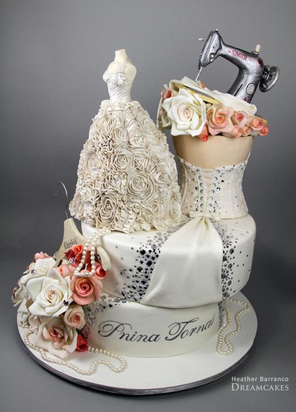 Bridal shop cake