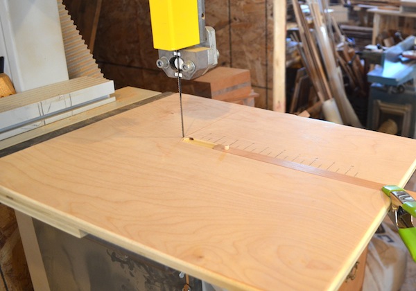 circle cutting jig