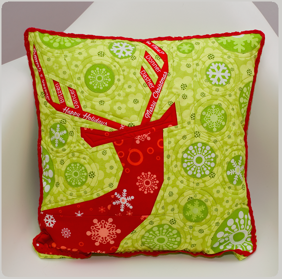 Deer Christmas Pillow