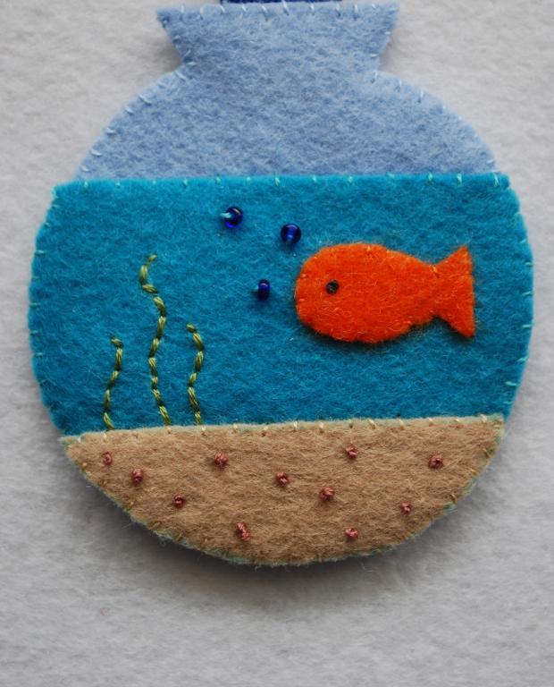 Fishbowl Keychain