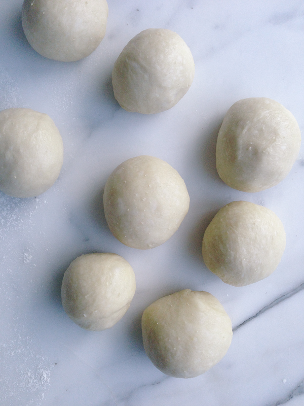Balls of Brioche Dough