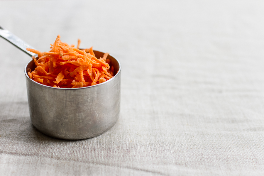 Grated Sweet Potatoes