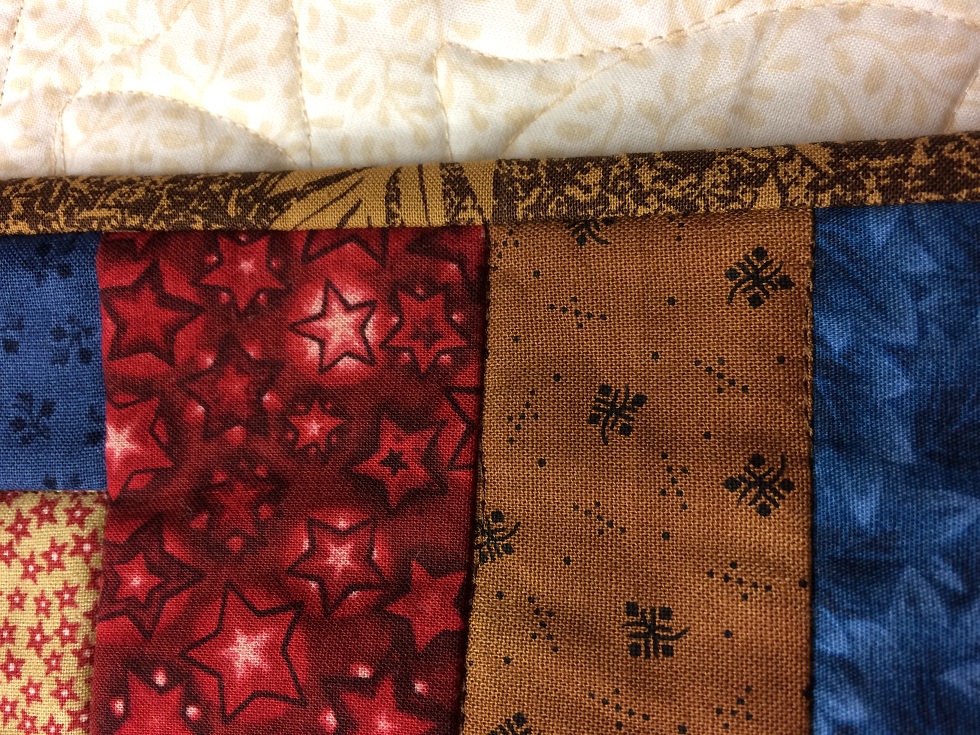 finished binding