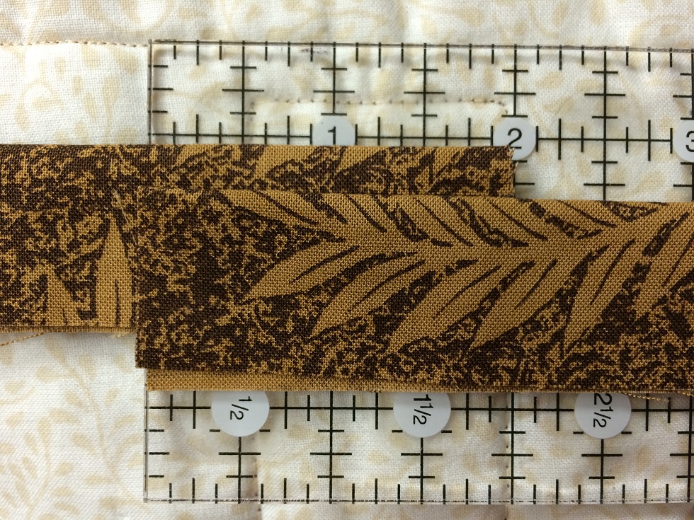 2" overlap