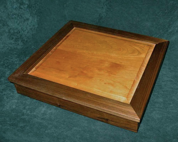 walnut and cherry box