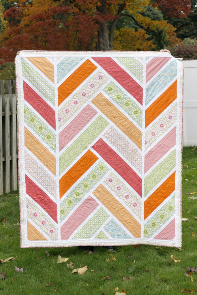 Broken Herringbone Quilt