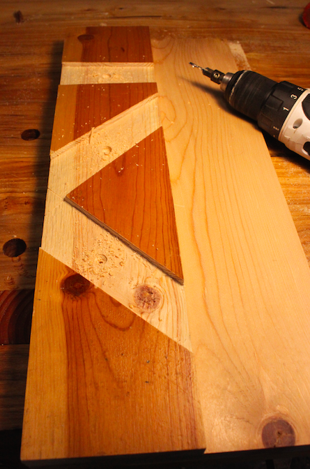 Gluing long grain