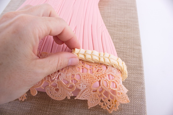 Step16 attach pleats