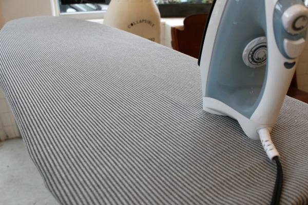 finished ironing board cover