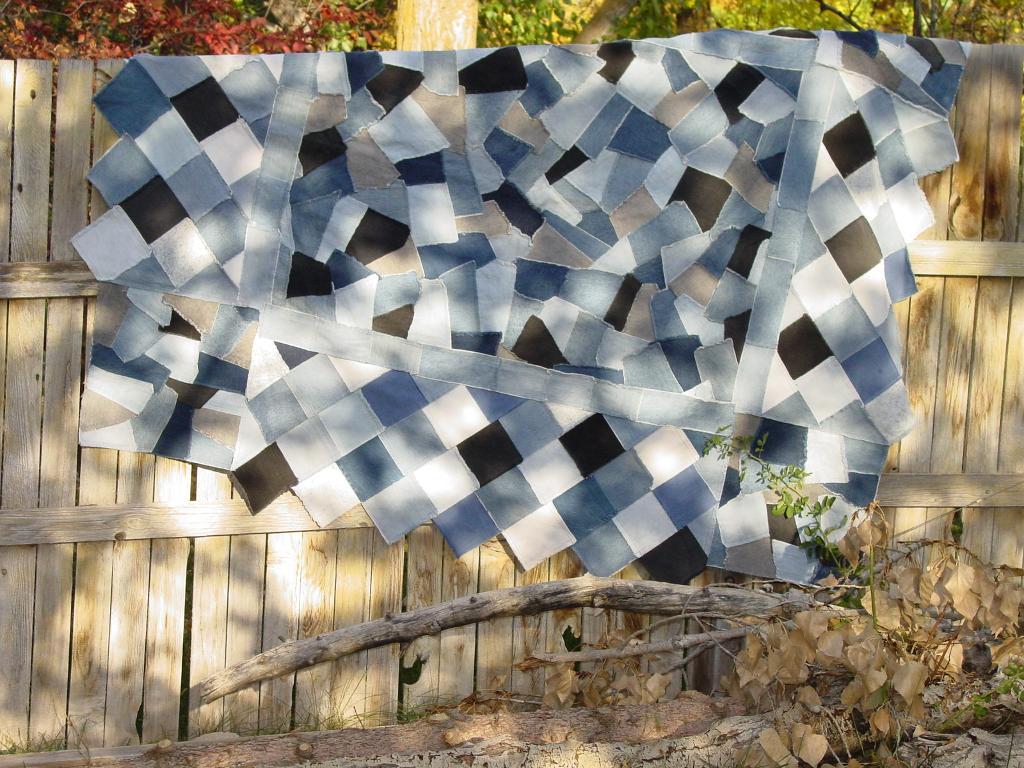 Crazy Denim Quilt Pattern