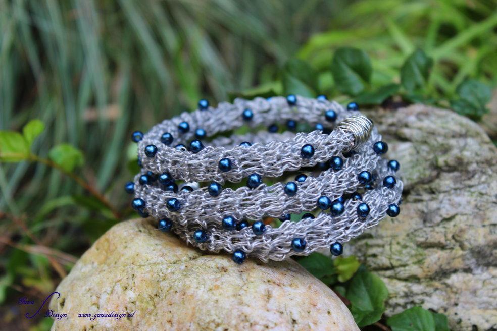 Crochet Wire Bracelet