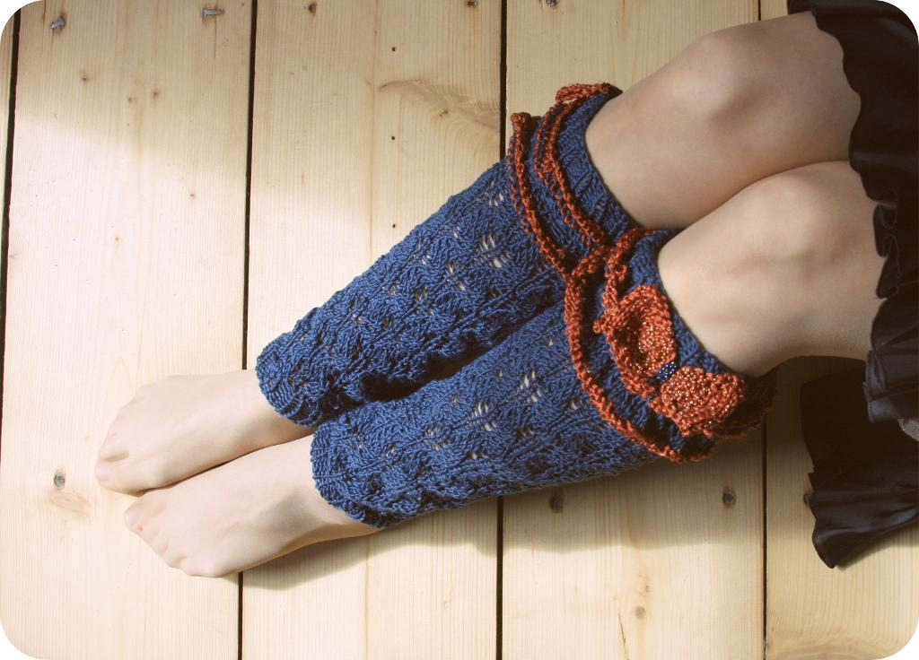 Lace Leg Warmers knitting pattern