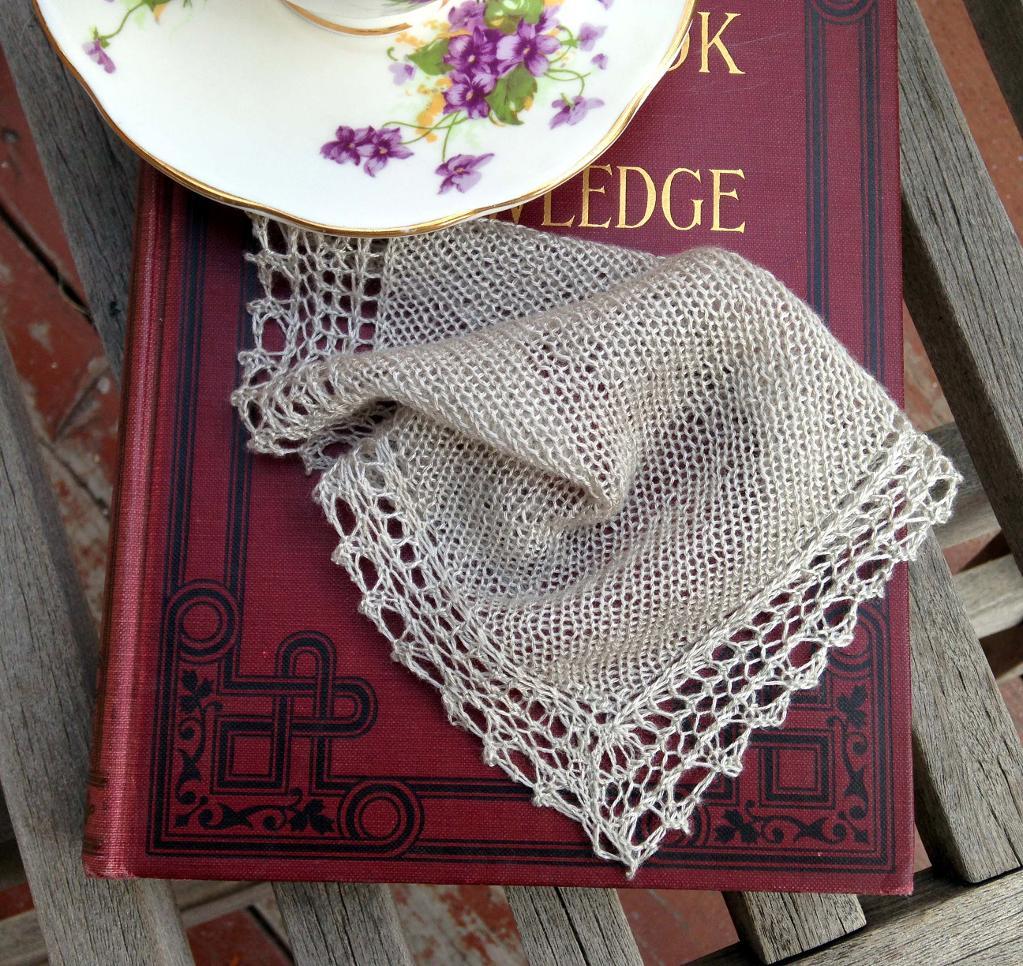 Silver Queen Handkerchief free knitting pattern