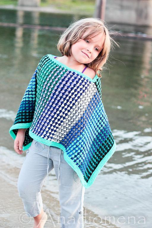 Ice Queen Poncho knitting pattern