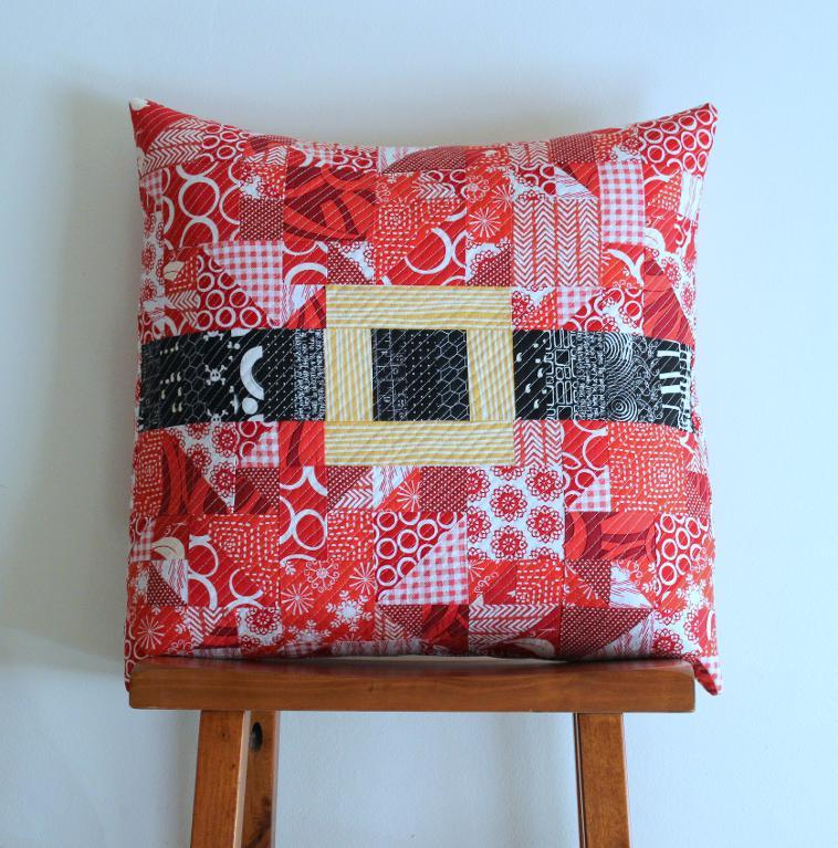 Modern Merry Christmas Pillow Pattern