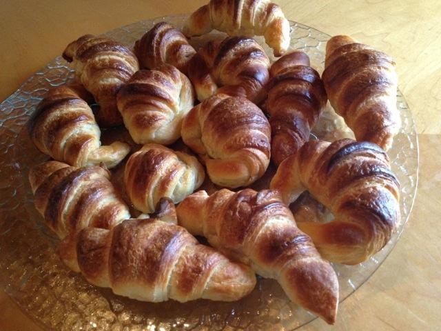 Vegan croissants