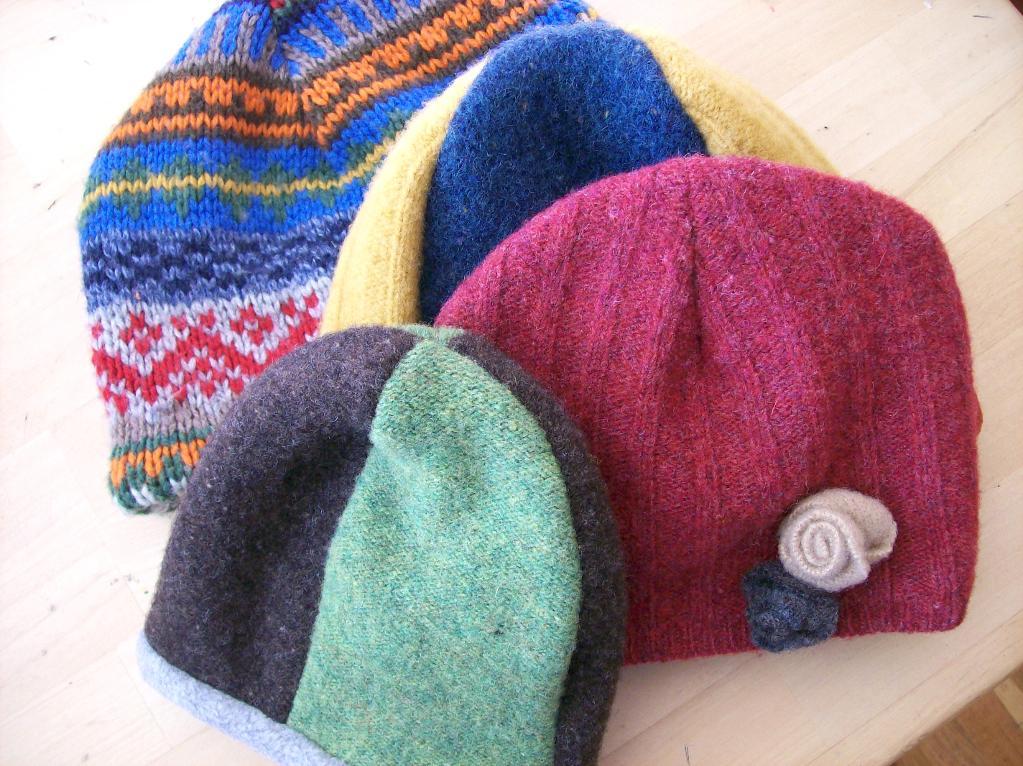 Recycled Sweater Hat