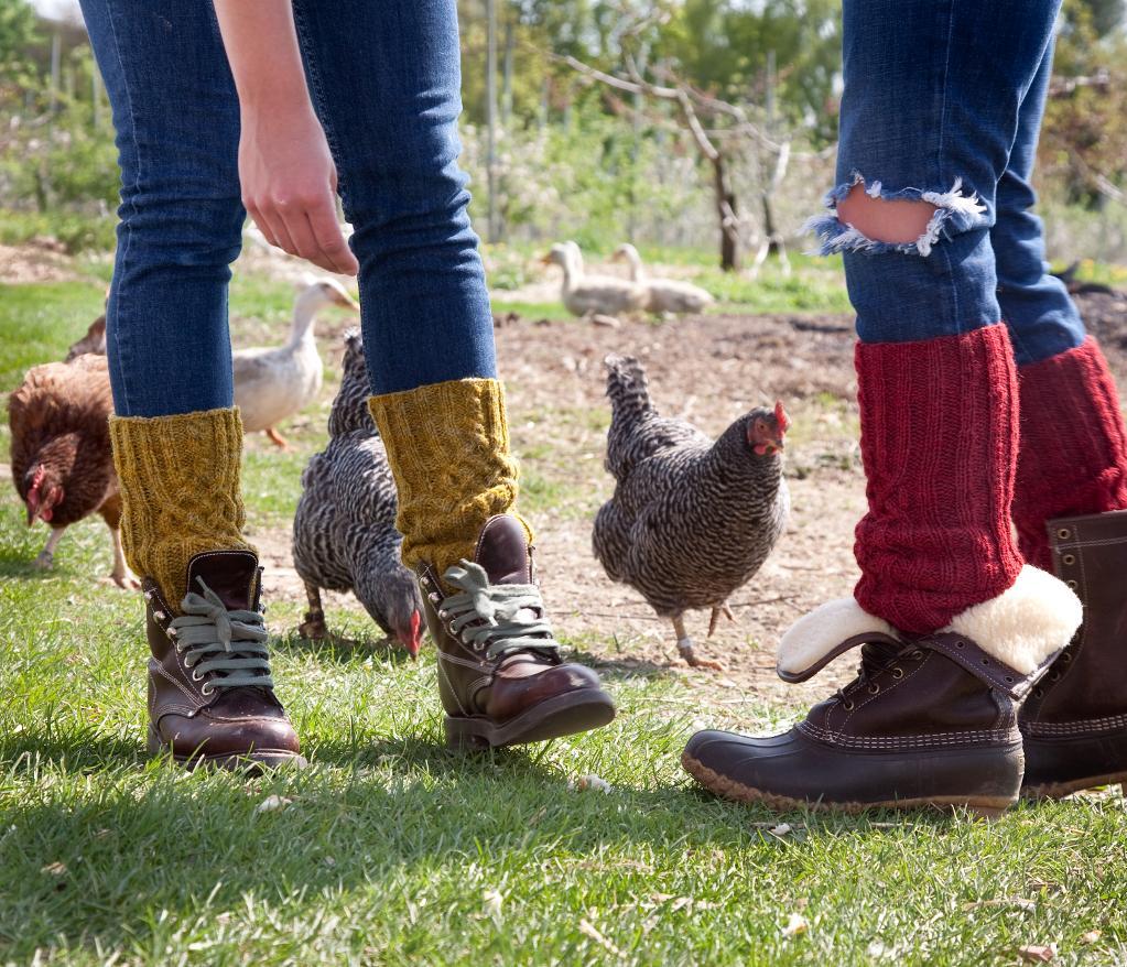 Leg Warmers and Socks knitting pattern