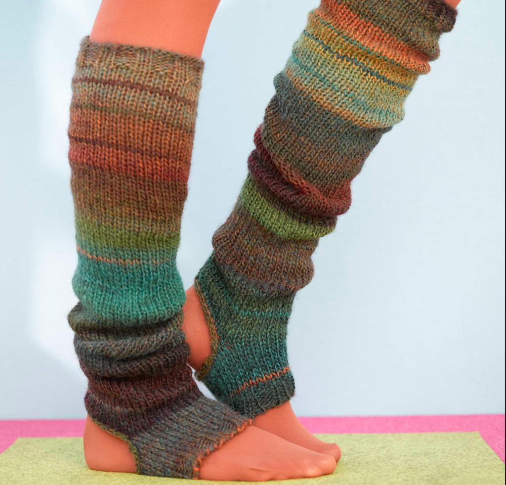 Sausalito Stirrup Socks knitting kit