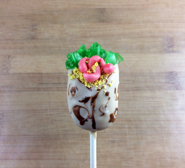 Burrito cake pops - shrimp