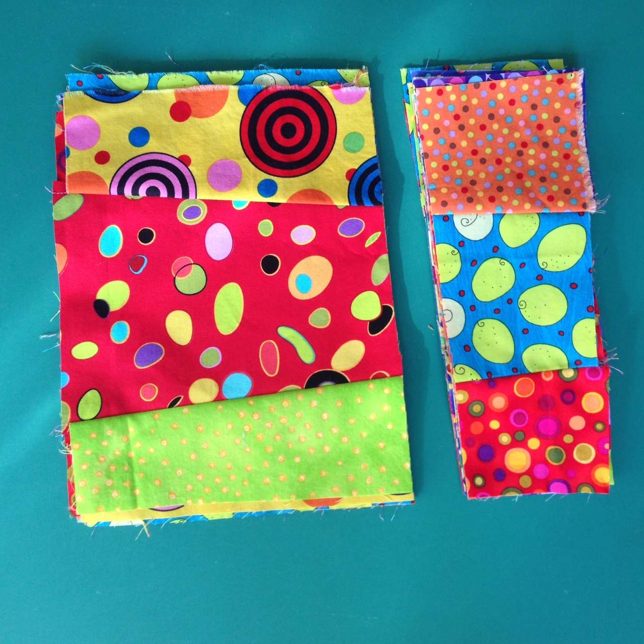 Third cut of the crazy nine patch block