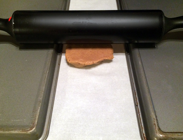 Rolling out dough