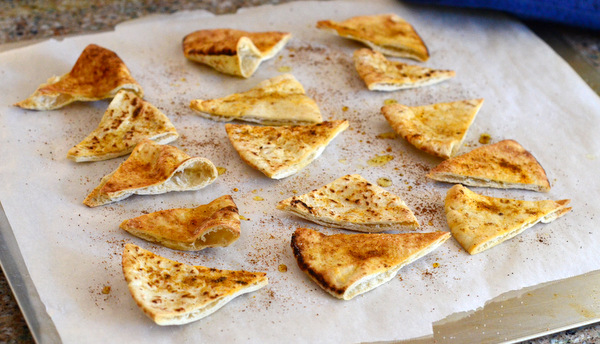 Freshly Baked Pita Chips