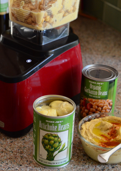 Ingredients for Artichoke Hummus