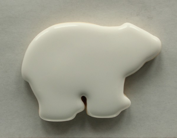 Decorated Polar Bear Cookie 2