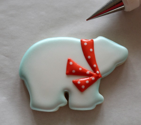 Decorated Polar Bear Cookie 5