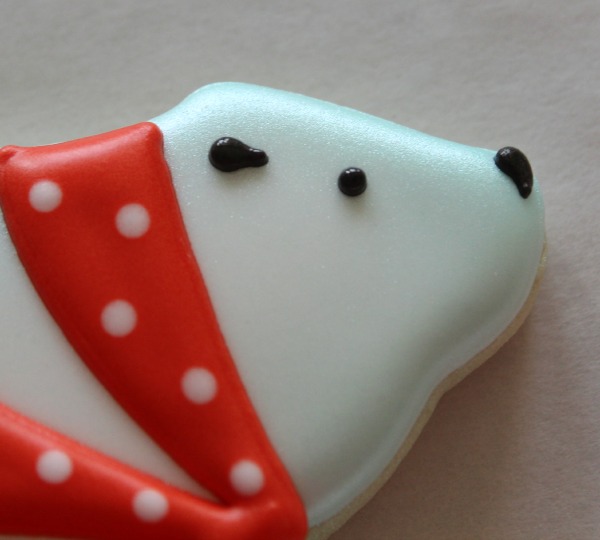 Decorated Polar Bear Cookie 6