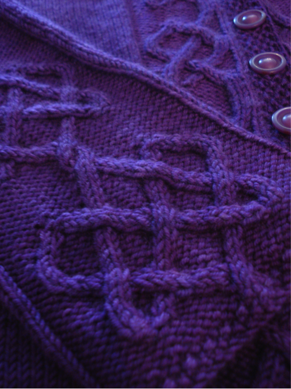 Heart on your sleeve sweater
