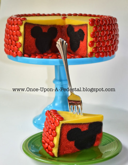 Hidden Mickey cake