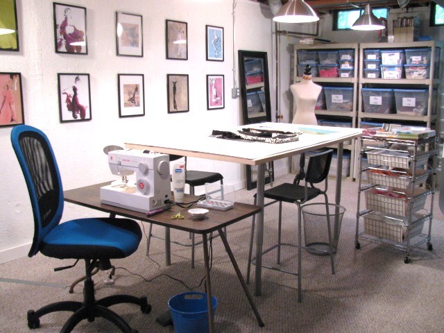 my sewing studio