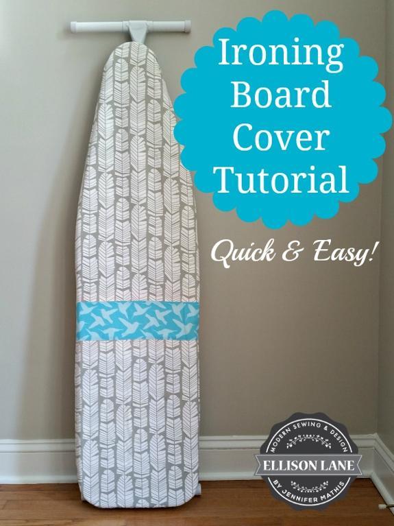 Ironing board cover tutorial