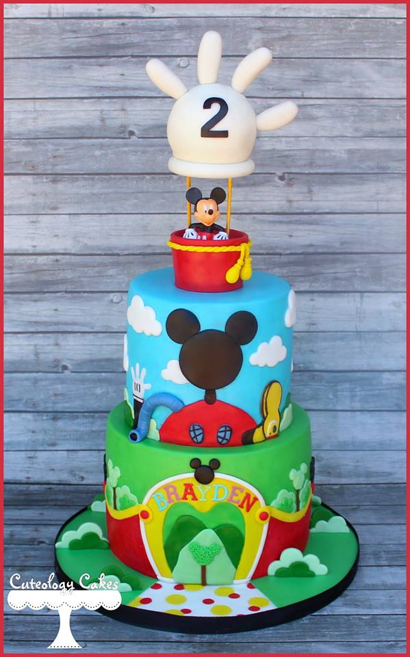 Grin From Ear To Ear Creative Mickey Mouse Cakes Designs