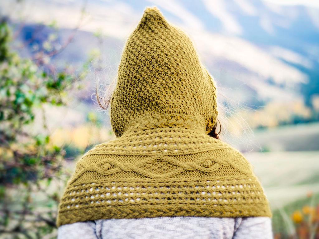 Mirkwood Hood knitting kit