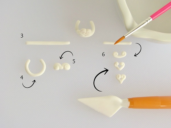 Princess Pillow Fondant Tutorial step 2
