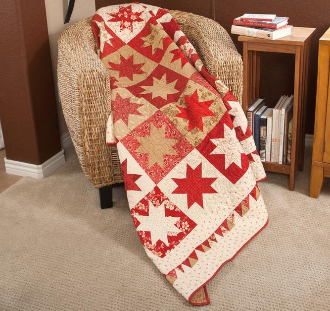 Moda Spinning Stars Quilt Kit