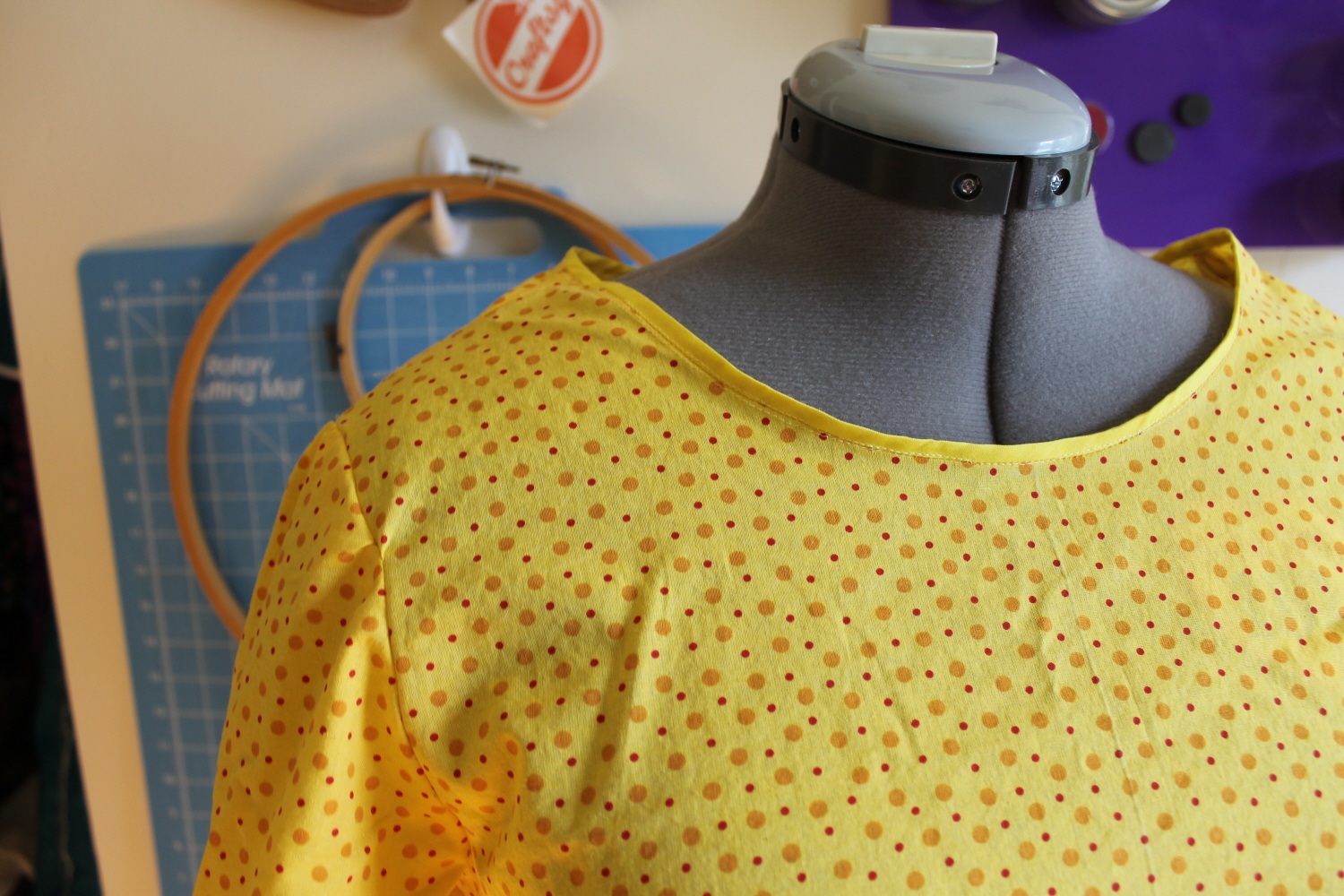 Sewing a dress with shortcuts