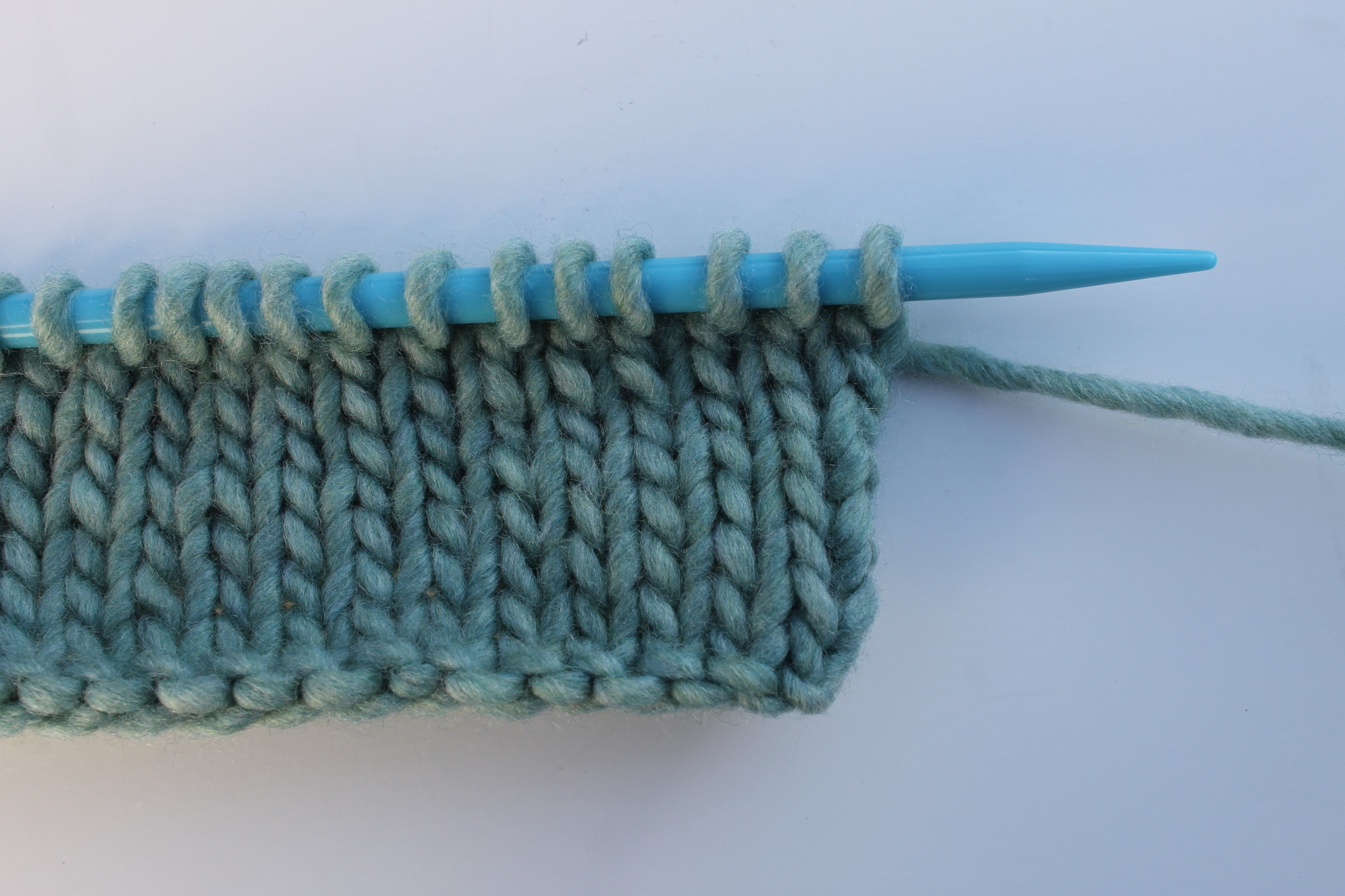 Stitches mounted the wrong way