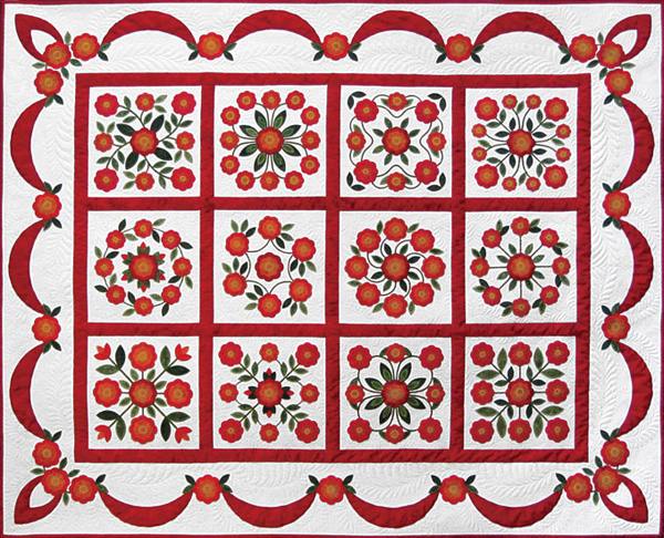 Traditions Rose of Sharon quilt.