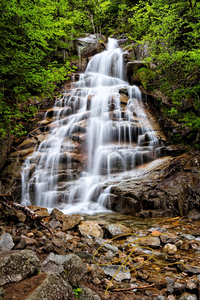 Waterfall In The Clouds.