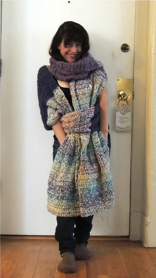 crochet scarf