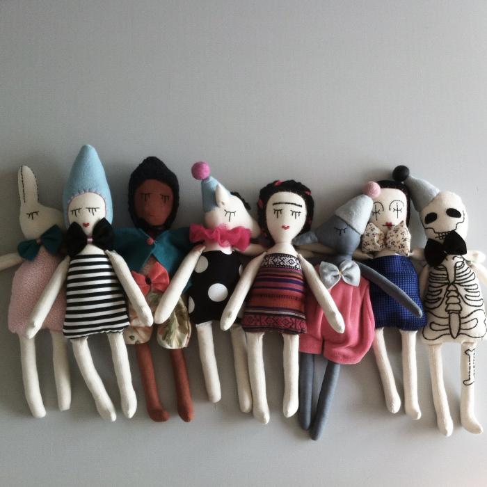 Marina Rachner and her beautiful hand-stitched dolls