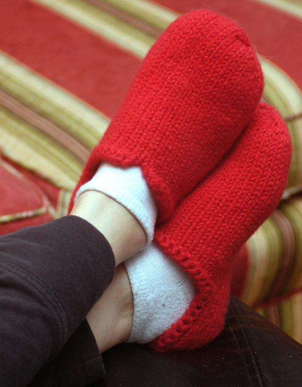Sherwood Slippers knitting pattern