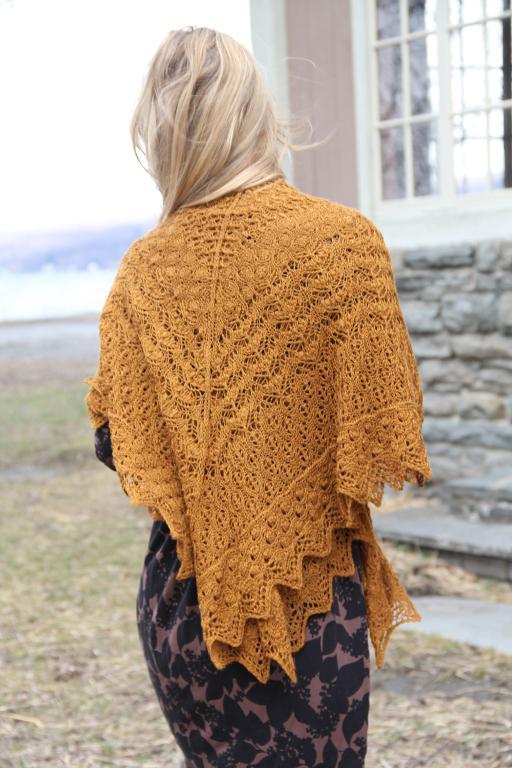 Life Cycle Shawl knitting pattern